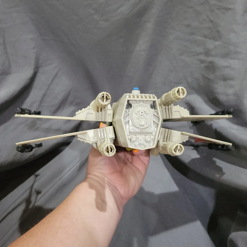 Star Wars Vintage ESB Battle Damaged X-Wing Fighter Kenner 1983 NOT Working